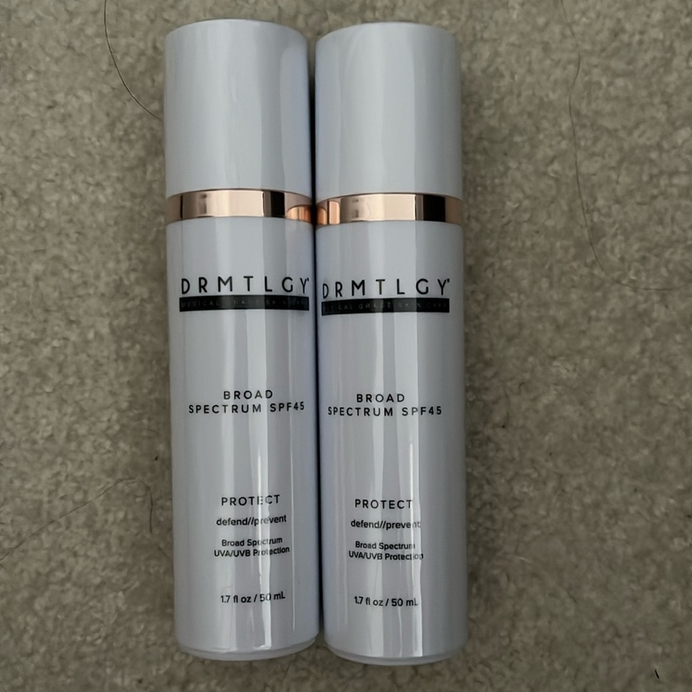 2 DRMTLGY sunscreen broad spectrum spf 45